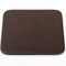 Dacasso Chocolate BrownLeatherette Square Coaster AG-3455 - alternate 1
